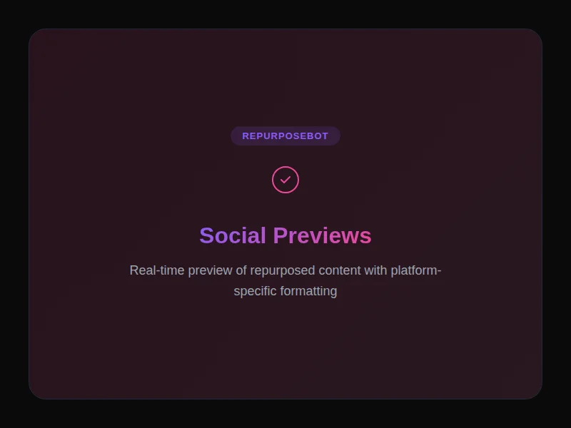 Multi-platform content publishing workflow
